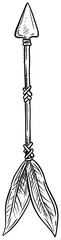 arrows handdrawn illustration