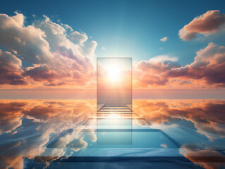 Dreamy door to heaven