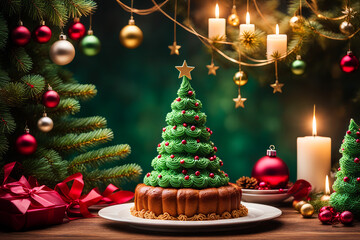 decorated christmas tree