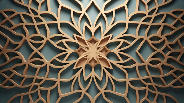 arabic pattern background. islamic ornament. simple concept