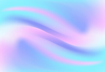 Holographic foil. Pastel holographic foil. Abstract vector background.