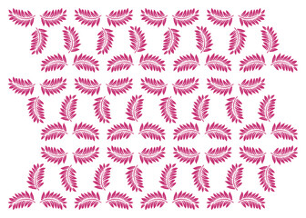 leaf pattern textile design transparent png