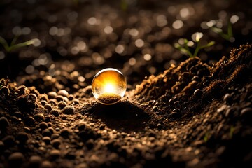 water drops on a surface