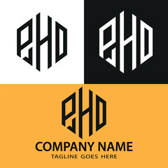 phd logo design, PHD company logo, business logo design for company, Creative Illustration modern P,H,D logo design template.