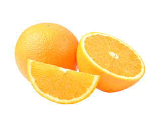Orange fruit on transparent png
