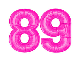 Pink Balloon Number 89