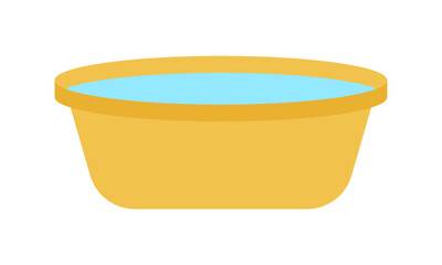 vector an ancient bathtub on white background