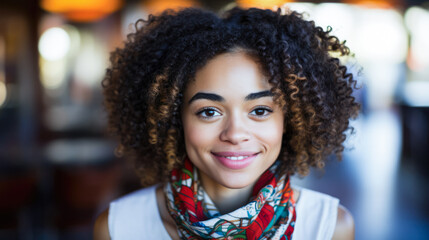 Portrait of a confident beautiful woman