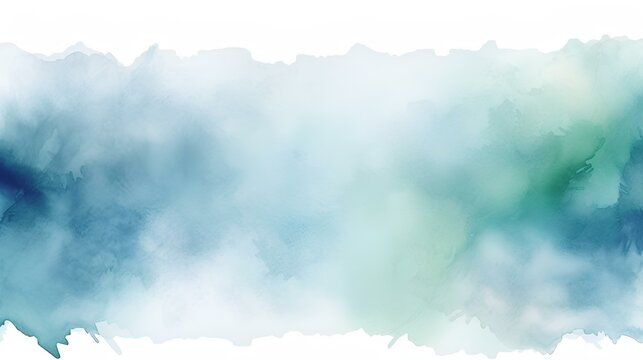 low purity tone, Vector watercolor art frame background. generative AI