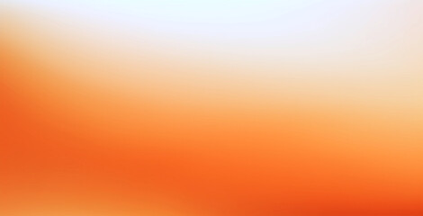 Beautiful unusual abstract gradient background of bright light, orange colors