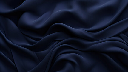 3D matte velvet solid color dark blue fabric sheets texture - obrazy, fototapety, plakaty