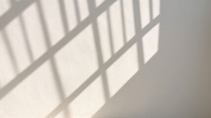 Shadow overlays on white background. Window light shadow on the wall overlay. Sun Shadows Play