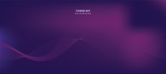 Abstract digital technology futuristic blue pink background.