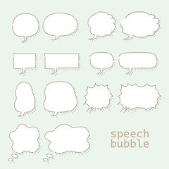 吹き出し14点セット