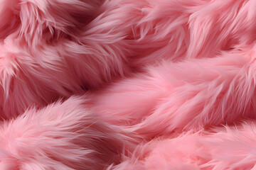 Pink wool, soft fur seamless texture