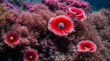 Anemone Actinia Texture