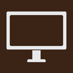 Desktop Screen Icon.LED Screen Icon. Lcd icon