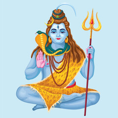 Lord Shiva Indian God of Hindu