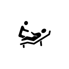 Dentistry concept line icon. Simple element illustration. Dentistry concept outline symbol design.