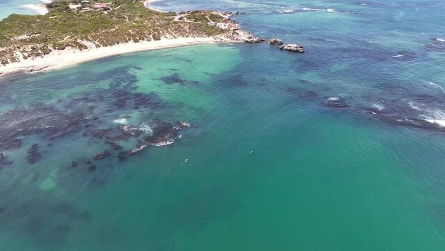 kayak point peron epic beach turquiose sea australia 4k