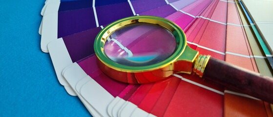 Color guide for use in interior design and decoration