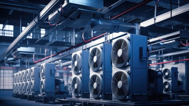 Industrial air conditioning systems