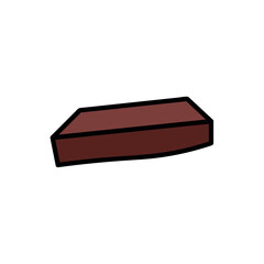 Chocolate of food colorful set. In this chocolate candy-themed illustration the intricate design adds depth to the allure of these delectable treats. Vector illustration.