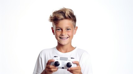 child playing video games