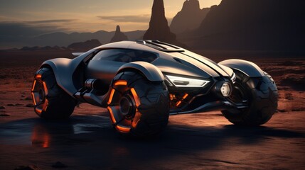 Futuristic Car 