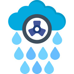 Acid Rain Icon