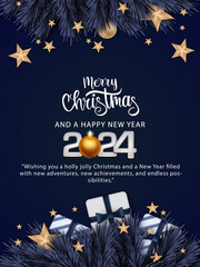 New Year greeting cards and poster designs
Christmas greeting cards