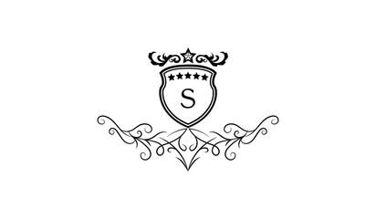 Luxury Elegant Retro Logo S