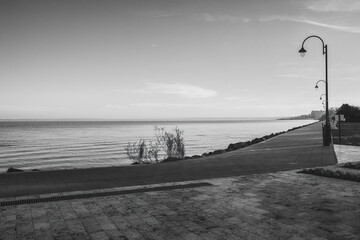 Waterfront at the Lake Balaton in Siofok,Hungary.