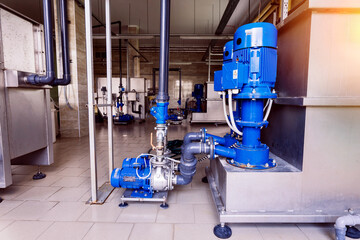 Boiler station, boiler room. Engine room, technical equipment.