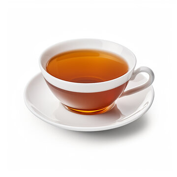 Cup of Tea isolated on a white background