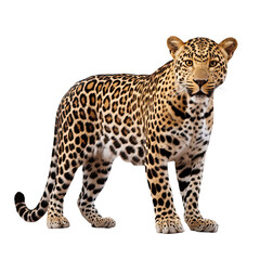  leopard on a transparent background