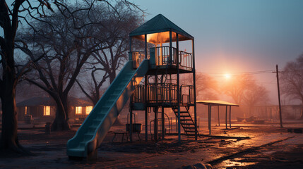 Twilight playground