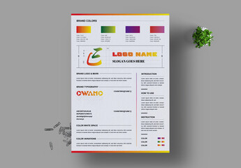 Brand Style Guide Template