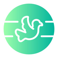 dove gradient icon