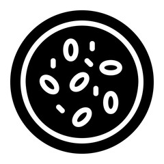 Kheer glyph icon