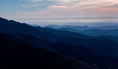 Beautiful sunny day is in mountain landscape