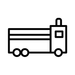 Fire Park People Outline Icon