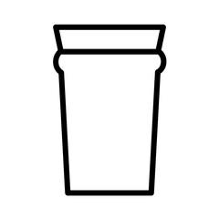 Craft Cup Glass Outline Icon