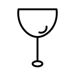 Craft Cup Glass Outline Icon
