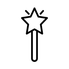 Art Design Stick Outline Icon