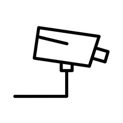 Camera Cctv Wire Outline Icon