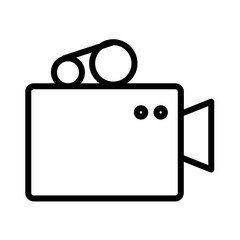 Camera Cinema Film Outline Icon