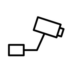 Camera Cctv Wire Outline Icon