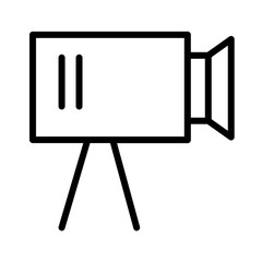 Camera Cinema Film Outline Icon