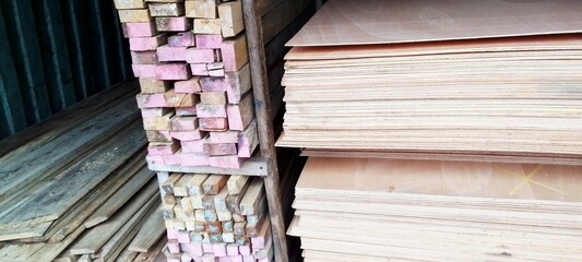 stack of woods